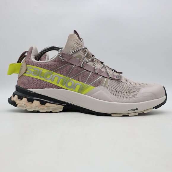 Salomon Other - Salomon XA CoverAsh Men's 9 Women's 10 Trail Running Hiking Grey Lime Green